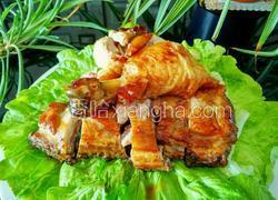 黑椒汁烤鸡腿