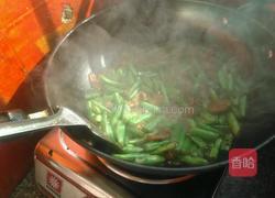 四季豆炒肉的做法图解4