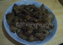 莲藕焖五花肉