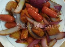 辣炒小肠鱼豆腐