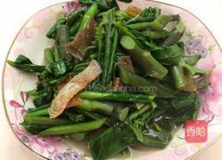 翅脯炒芥兰的做法图解13