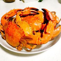 清蒸海蟹