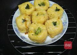 清蒸青咸菜塞油豆腐的做法图解4