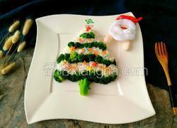西兰花白米圣诞树