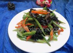 芸豆丝炒木耳