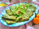 桐蒿煎蛋饼