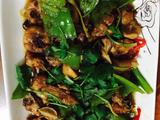 香菇鸡肉炒虎椒