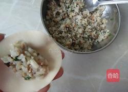 米饺煎饺(香菇腊肉马蹄米饭馅)的做法图解9