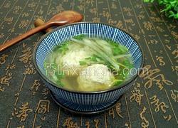 白萝卜丸子汤