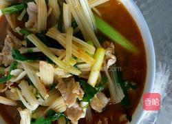 芹菜青蒜水煮肉片的做法图解7