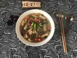 蟹菇芹菜豆腐汤