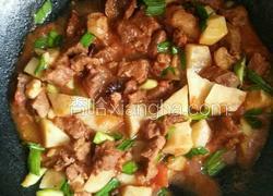 西红柿土豆炖牛肉