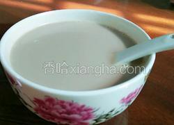 黑豆花生红枣豆浆