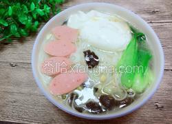 青菜鸡蛋面