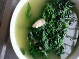 苦槐菜汆肉片