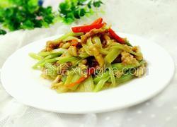 芹菜炒肉丝