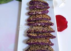 紫薯奶酪饼