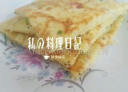 土豆丝培根芝麻蛋饼（3人份少油版）