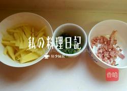 土豆丝培根芝麻蛋饼（3人份少油版）的做法图解4