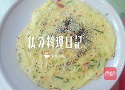 土豆丝培根芝麻蛋饼（3人份少油版）的做法图解13