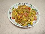 土豆片炒鸡蛋火腿的做法[图]