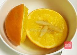 食盐蒸橙盅的做法图解5