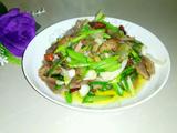 蒜苗炒腊肉