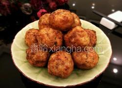 炸胡萝卜豆腐肉丸