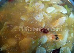鲜虾白菜粉丝煲