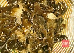 青菜木耳炒肉的做法图解2