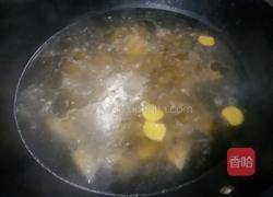 带鱼菠菜羹的做法图解4
