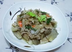 瘦肉炒秀珍菇