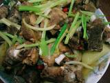 土豆蒸排骨