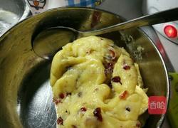 微波炉蔓越莓饼干的做法图解4