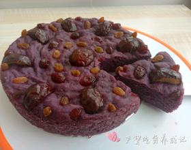 宝宝辅食紫薯糕[图]