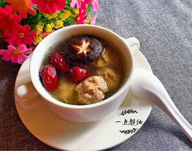 红枣香菇肉丸汤[图]