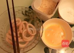 炸鱿鱼圈的做法图解3