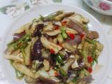 南雄酸笋炒茄子