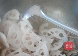 莲藕炒肉的做法图解7