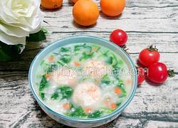 菠菜虾仁粥