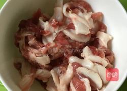 五花肉渣炒西兰花的做法图解4