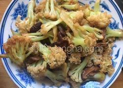 香菇炒菜花