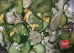 青瓜炒鸡蛋的做法图解7