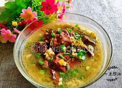 酸菜肉末猪血汤