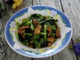肉炒花叶菜的做法[图]