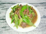 尖椒炒鸭心