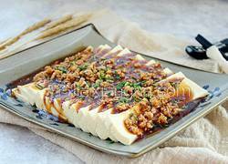 肉末盖浇豆腐