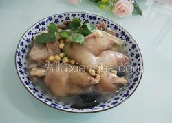 小黄豆炖猪脚肉骨头