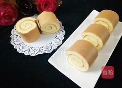 原味蛋糕卷(后蛋法）的做法图解2