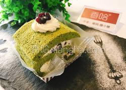 抹茶红豆蛋糕卷